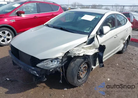 2017 Hyundai Elantra Se из США, поврежденный, VIN 5NPD74LF2HH127481